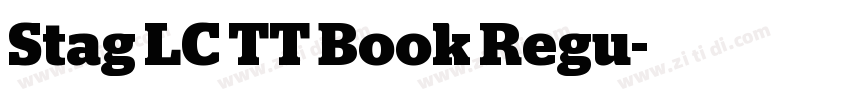 Stag LC TT Book Regu字体转换 Stag LC TT Book Regu字体转换